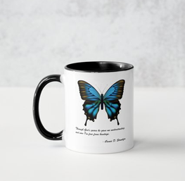 God's Peace Quoted Coffee Mug