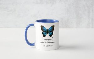 Planted in Faith, Rooted in Love Quoted Coffee Mug